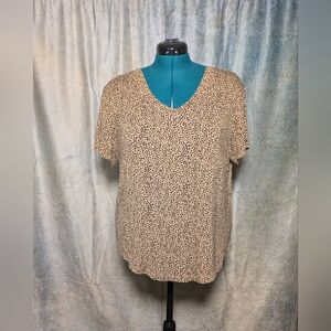 Maurices 24/7 Animal Print Tshirt